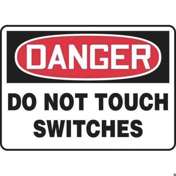 Accuform Caution Sign, MECR633VA MECR633VA - main